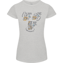 Archaeologist Glass Funny Archaeology Womens Petite Cut T-Shirt Sports Grey