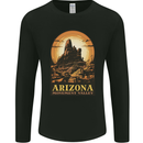 Arizona Monument Valley USA Mens Long Sleeve T-Shirt Black