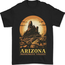 Arizona Monument Valley USA Mens T-Shirt 100% Cotton Black