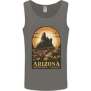 Arizona Monument Valley USA Mens Vest Tank Top Charcoal