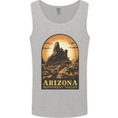 Arizona Monument Valley USA Mens Vest Tank Top Sports Grey