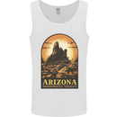 Arizona Monument Valley USA Mens Vest Tank Top White