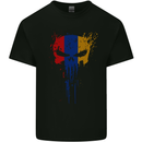 Arminia Skull Gym Training Bodybuilding Mens Cotton T-Shirt Tee Top Black