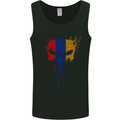 Arminia Skull Gym Training Bodybuilding Mens Vest Tank Top Black
