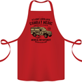 Army Ambulance Military Paramedic Medic Cotton Apron 100% Organic Red