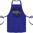 Army Ambulance Military Paramedic Medic Cotton Apron 100% Organic Royal Blue
