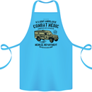 Army Ambulance Military Paramedic Medic Cotton Apron 100% Organic Turquoise