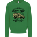 Army Ambulance Military Paramedic Medic Kids Sweatshirt Jumper Irish Green