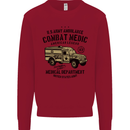 Army Ambulance Military Paramedic Medic Kids Sweatshirt Jumper Red