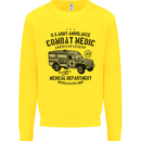 Army Ambulance Military Paramedic Medic Kids Sweatshirt Jumper Yellow