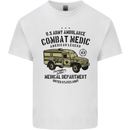 Army Ambulance Military Paramedic Medic Kids T-Shirt Childrens White