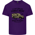 Army Ambulance Military Paramedic Medic Mens Cotton T-Shirt Tee Top Purple