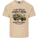 Army Ambulance Military Paramedic Medic Mens Cotton T-Shirt Tee Top Sand