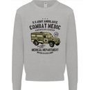 Army Ambulance Military Paramedic Medic Mens Sweatshirt Jumper Sports Grey