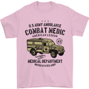 Army Ambulance Military Paramedic Medic Mens T-Shirt 100% Cotton Light Pink