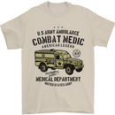 Army Ambulance Military Paramedic Medic Mens T-Shirt 100% Cotton Sand