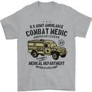 Army Ambulance Military Paramedic Medic Mens T-Shirt 100% Cotton Sports Grey