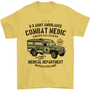 Army Ambulance Military Paramedic Medic Mens T-Shirt 100% Cotton Yellow