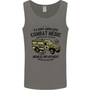 Army Ambulance Military Paramedic Medic Mens Vest Tank Top Charcoal