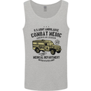 Army Ambulance Military Paramedic Medic Mens Vest Tank Top Sports Grey