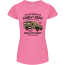 Army Ambulance Military Paramedic Medic Womens Petite Cut T-Shirt Azalea