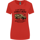 Army Ambulance Military Paramedic Medic Womens Wider Cut T-Shirt Red