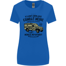 Army Ambulance Military Paramedic Medic Womens Wider Cut T-Shirt Royal Blue
