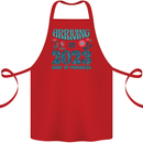 Arriving 2023 New Baby Pregnancy Pregnant Cotton Apron 100% Organic Red