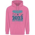 Arriving 2023 New Baby Pregnancy Pregnant Mens 80% Cotton Hoodie Azelea