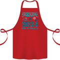 Arriving 2024 New Baby Pregnancy Pregnant Cotton Apron 100% Organic Red