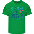 Arriving 2024 New Baby Pregnancy Pregnant Mens Cotton T-Shirt Tee Top Irish Green