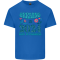 Arriving 2024 New Baby Pregnancy Pregnant Mens Cotton T-Shirt Tee Top Royal Blue