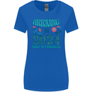 Arriving 2024 New Baby Pregnancy Pregnant Womens Wider Cut T-Shirt Royal Blue