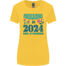 Arriving 2024 New Baby Pregnancy Pregnant Womens Wider Cut T-Shirt Yellow
