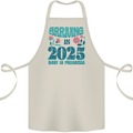 Arriving 2025 New Baby Pregnancy Pregnant Cotton Apron 100% Organic Natural