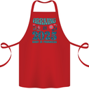 Arriving 2025 New Baby Pregnancy Pregnant Cotton Apron 100% Organic Red