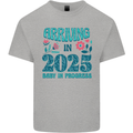 Arriving 2025 New Baby Pregnancy Pregnant Kids T-Shirt Childrens Sports Grey