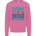 Arriving 2025 New Baby Pregnancy Pregnant Mens Sweatshirt Jumper Azalea