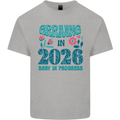 Arriving 2026 New Baby Pregnancy Pregnant Kids T-Shirt Childrens Sports Grey