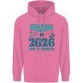 Arriving 2026 New Baby Pregnancy Pregnant Mens 80% Cotton Hoodie Azelea