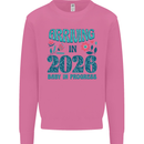 Arriving 2026 New Baby Pregnancy Pregnant Mens Sweatshirt Jumper Azalea