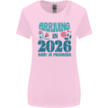 Arriving 2026 New Baby Pregnancy Pregnant Womens Wider Cut T-Shirt Light Pink