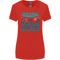 Arriving 2026 New Baby Pregnancy Pregnant Womens Wider Cut T-Shirt Red