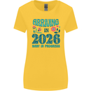 Arriving 2026 New Baby Pregnancy Pregnant Womens Wider Cut T-Shirt Yellow
