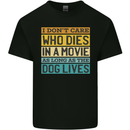 As Long as the Dog Lives Funny Movie Kids T-Shirt Childrens Black