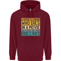 As Long as the Dog Lives Funny Movie Mens 80% Cotton Hoodie Maroon