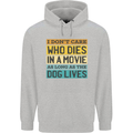 As Long as the Dog Lives Funny Movie Mens 80% Cotton Hoodie Sports Grey