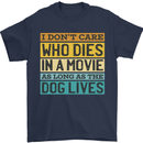 As Long as the Dog Lives Funny Movie Mens T-Shirt 100% Cotton Navy Blue