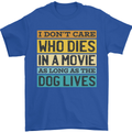 As Long as the Dog Lives Funny Movie Mens T-Shirt 100% Cotton Royal Blue