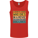 As Long as the Dog Lives Funny Movie Mens Vest Tank Top Red